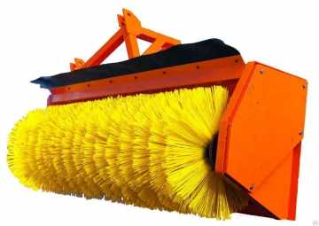 Щетка коммунальная навесная на минитрактор Н03