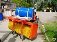 Коммунальная подметальная щетка на минитрактор